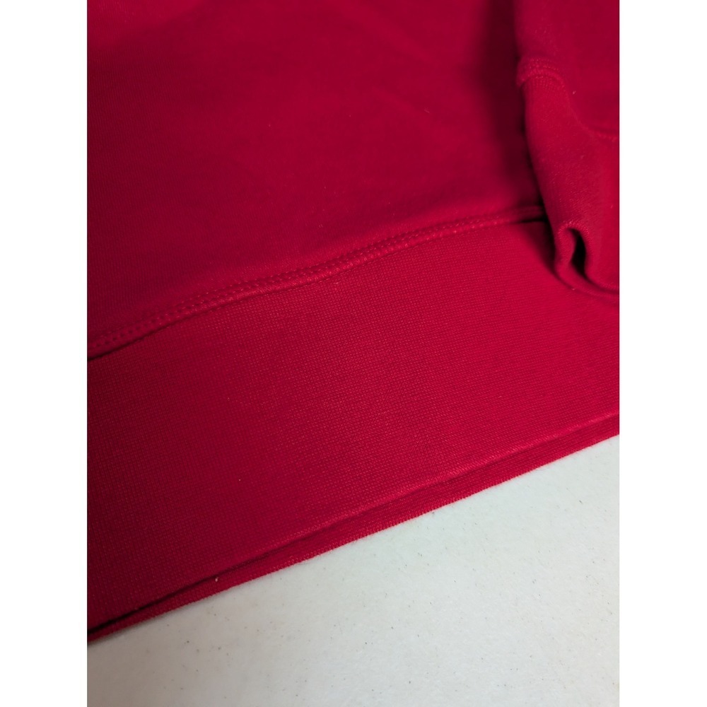 Reebok Red Graphic Logo Hoodie Sweatshirt Pullover Casual Activewear Size S - Picture 8 of 10